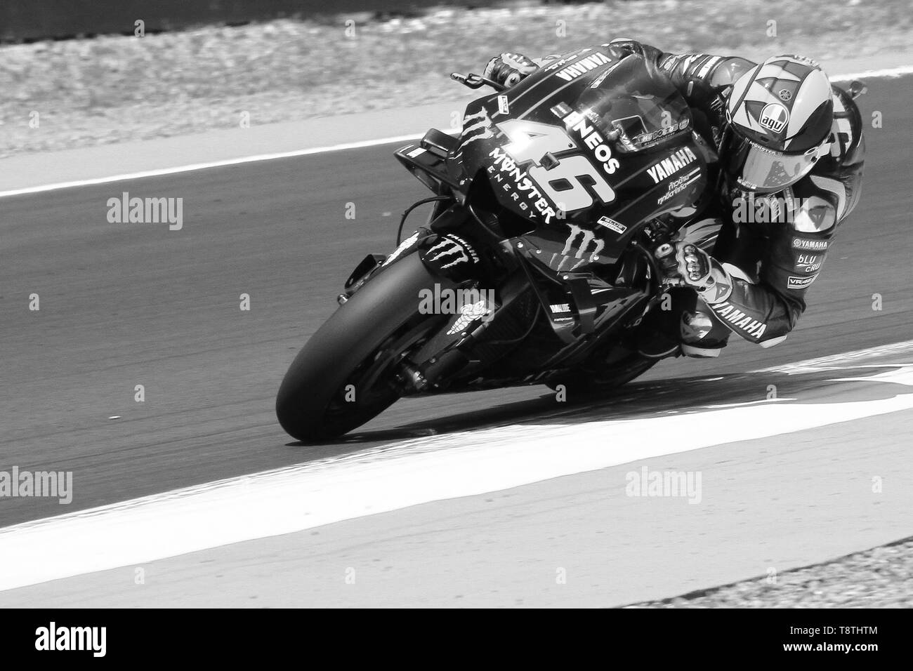 Sunday race, MotoGP Spain round Stock Photo