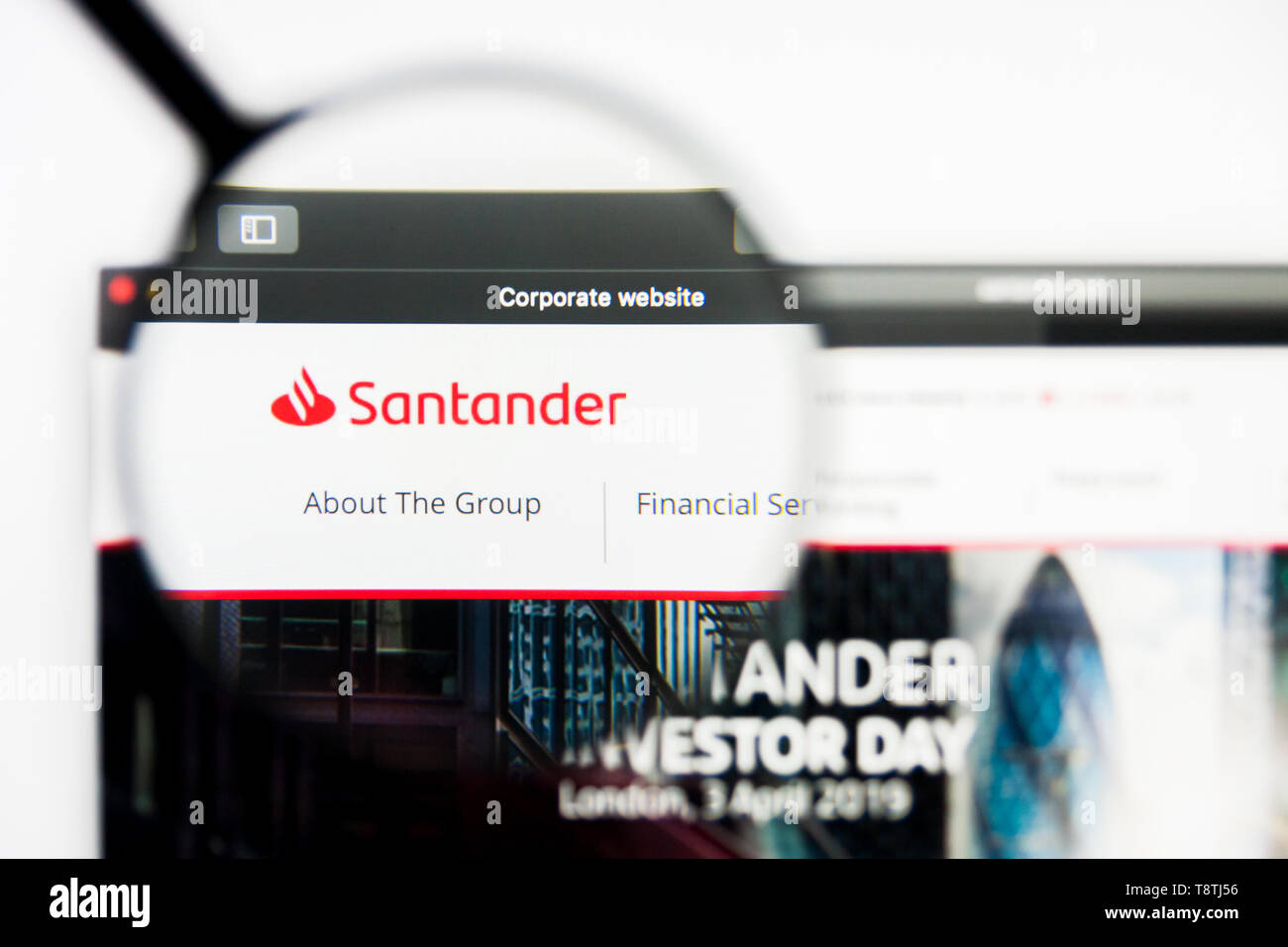 Santander Corporate Website