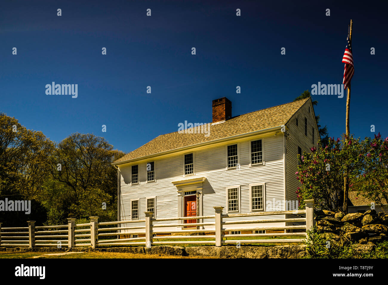 Nathan Lester House Ledyard, Connecticut, USA Stock Photo Alamy
