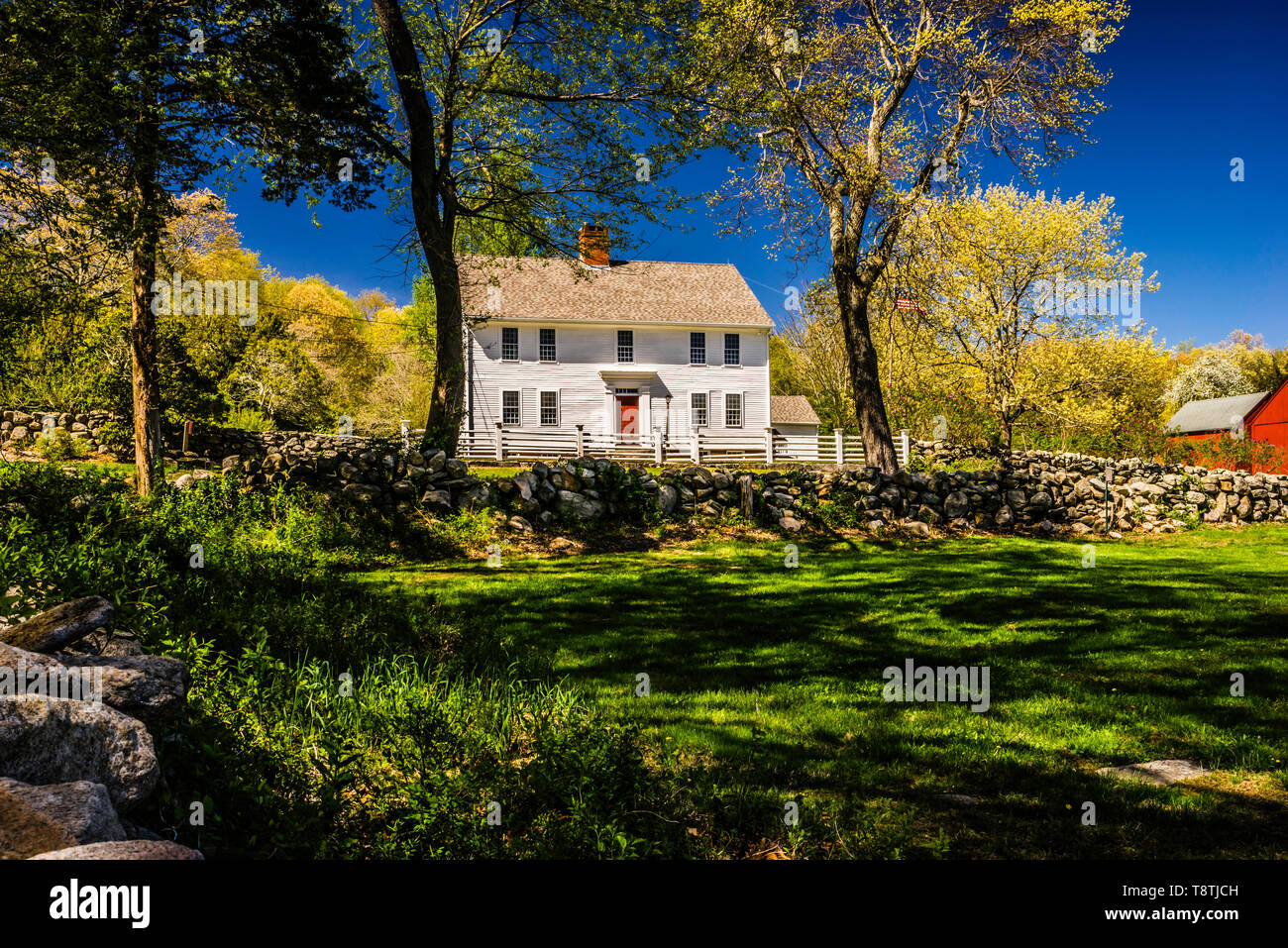 Nathan Lester House Ledyard, Connecticut, USA Stock Photo - Alamy