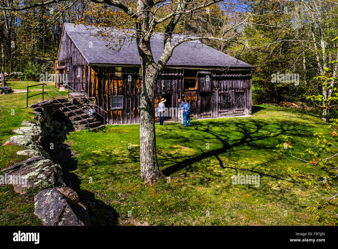 Main Sawmill Ledyard, Connecticut, USA Stock Photo Alamy