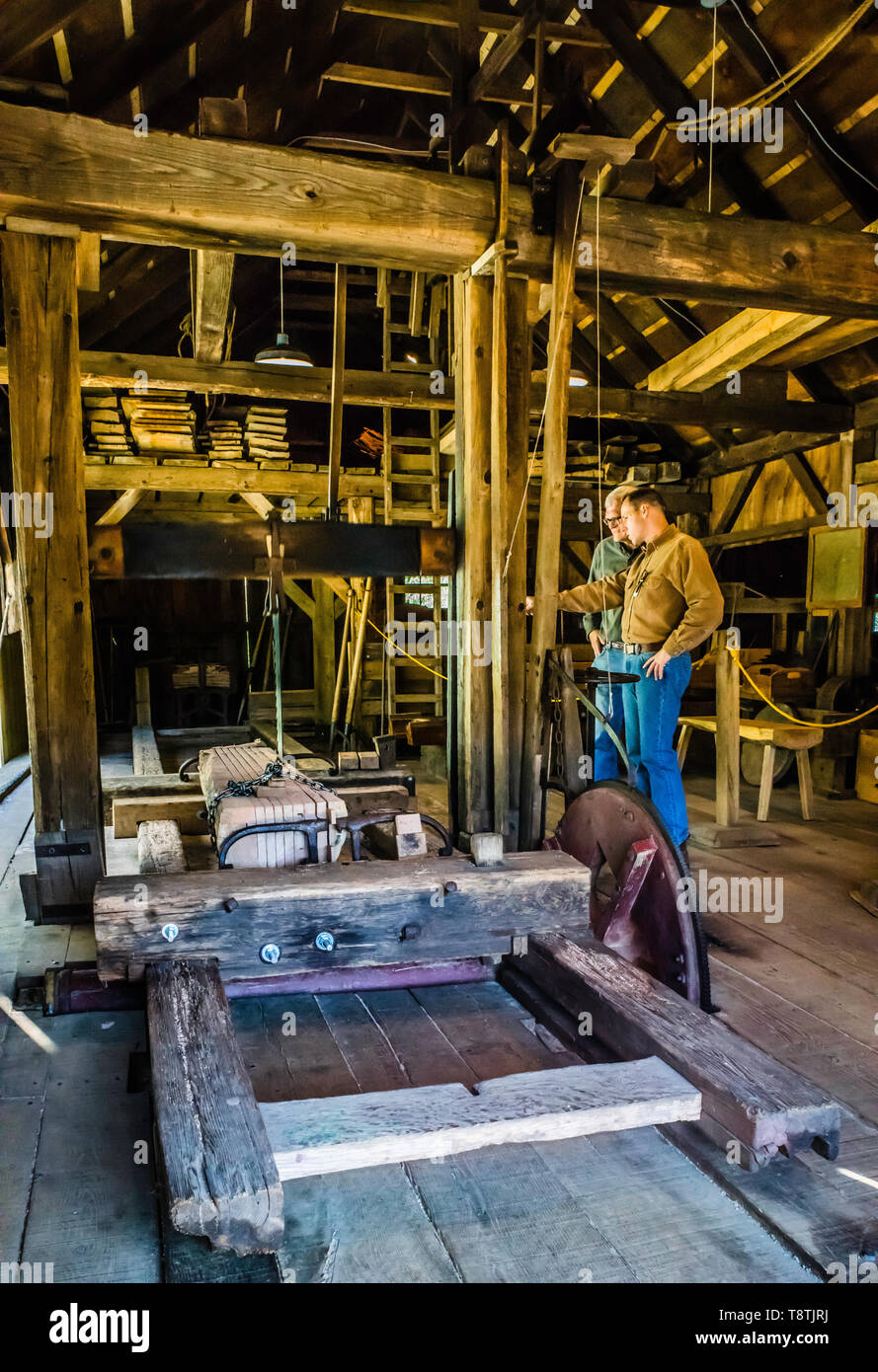 Main Sawmill Ledyard, Connecticut, USA Stock Photo Alamy