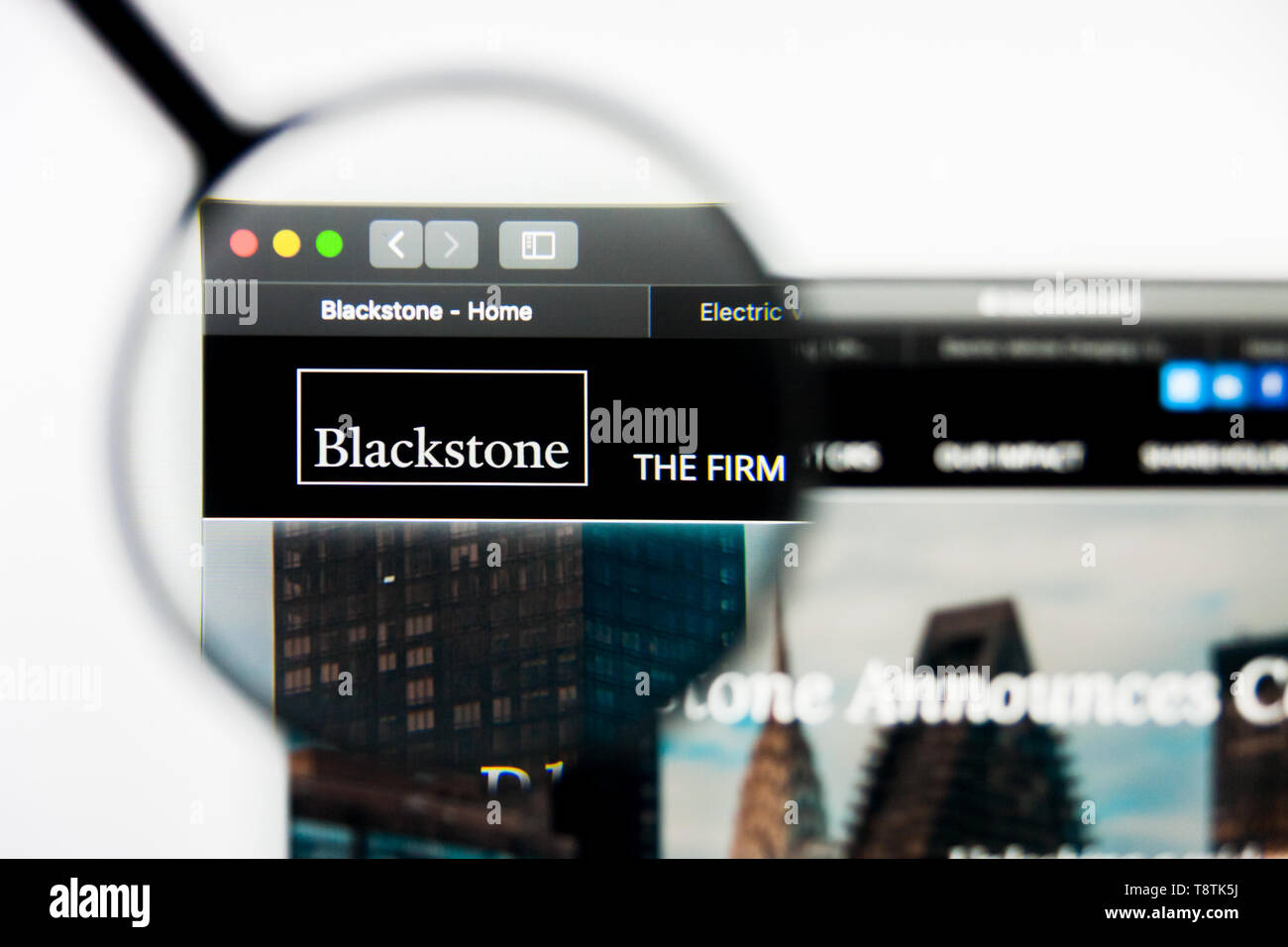 Richmond, Virginia, USA 9 May 2019 Illustrative Editorial of