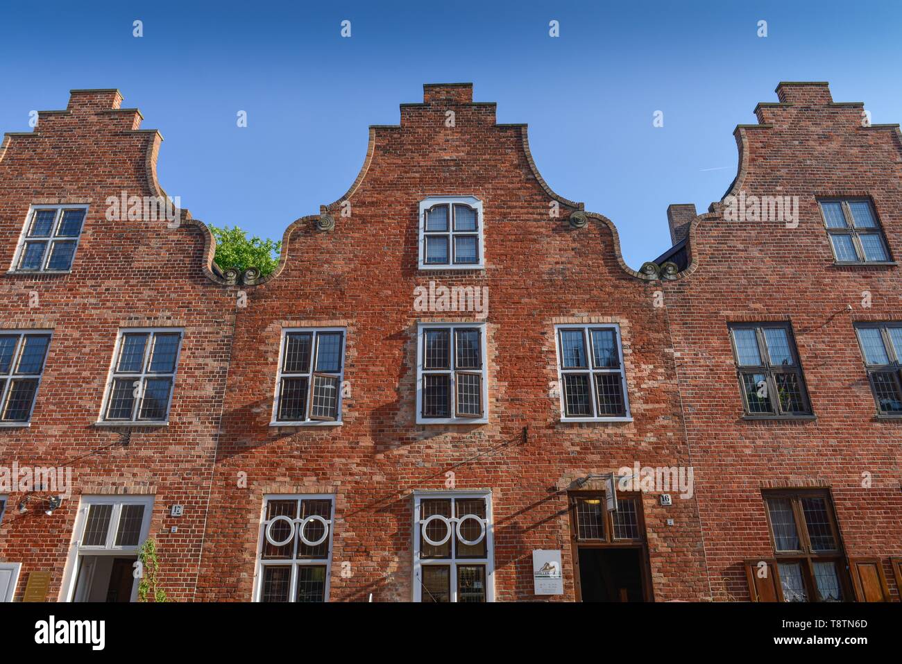 Dutch Brickwork Brick houses, Dutch houses, Dutch quarter, Potsdam, Brandenburg ...