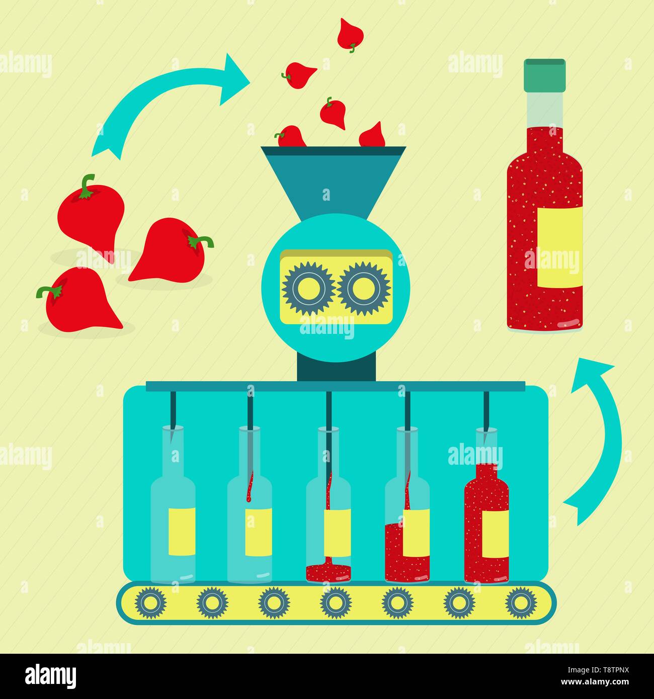 Brazil pepper Stock Vector Images Alamy