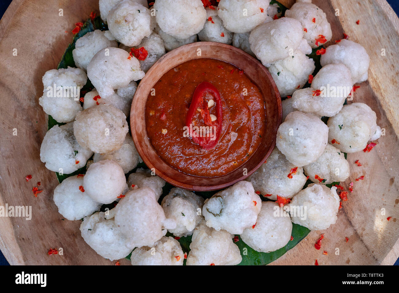 Tapioca Stands Cireng stand for Aci Goreng. That means Fried Tapioca Flour. This food ...