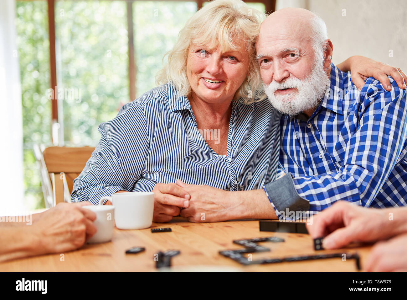 Lovingly Hugging each other lovingly hi-res stock photography and images - Alamy