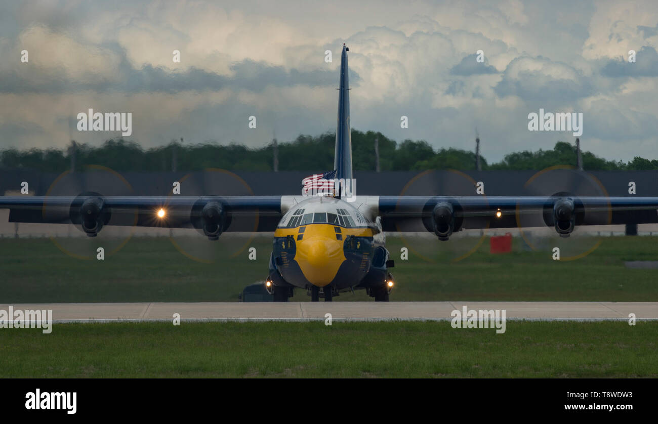 The United States Navy Demonstration Squadron “Blue Angels” C-130 ...