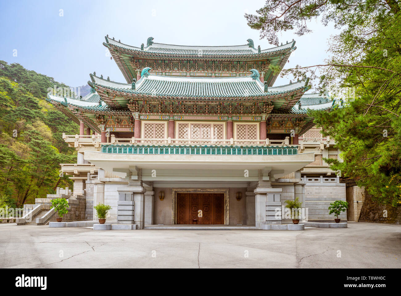 International friendship exhibition at north korea Stock Photo