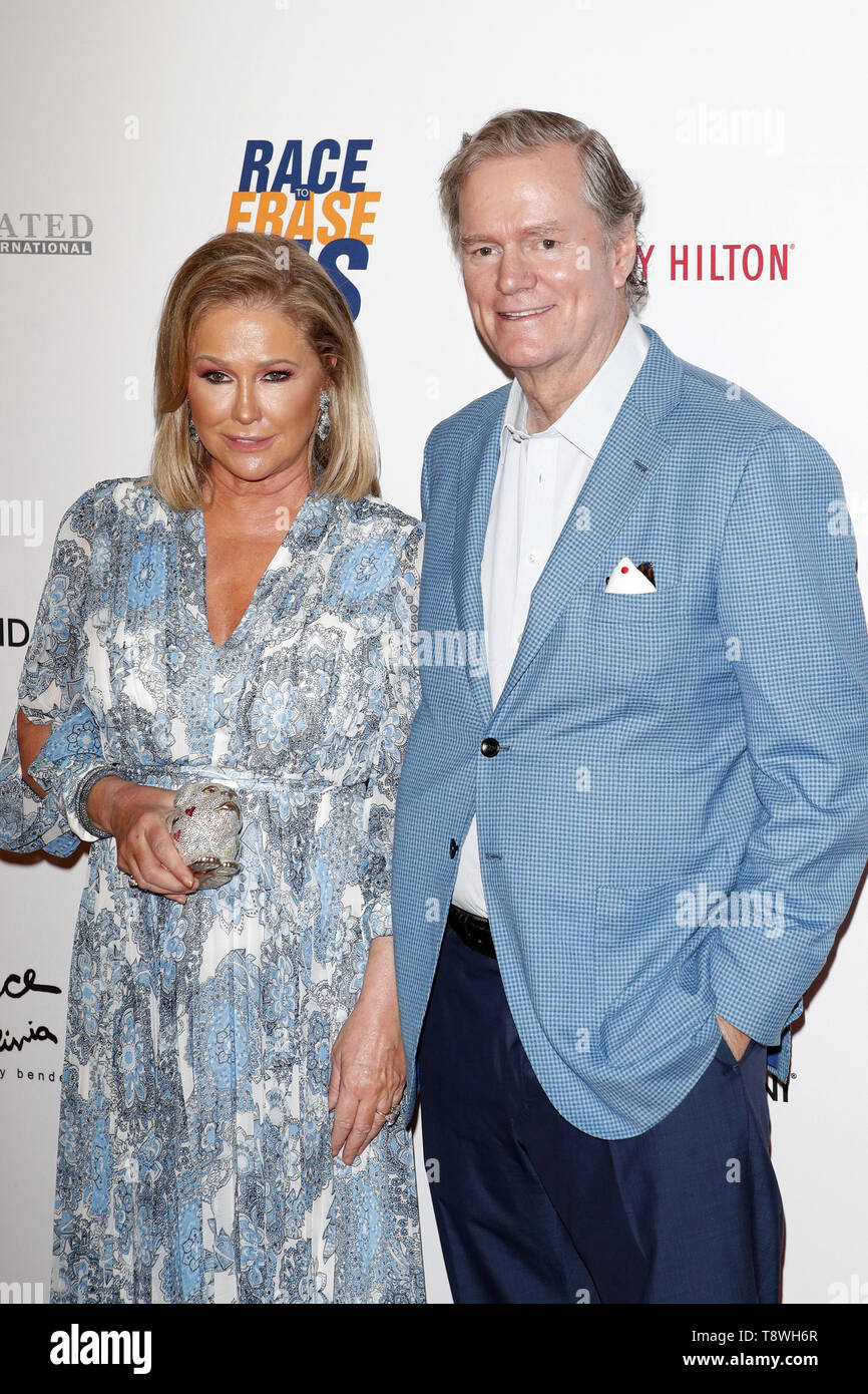 May 10, 2019 - Beverly Hills, CA, USA - LOS ANGELES - MAY 10:  Kathy Hilton, Rick Hilton at the Race to Erase MS Gala at the Beverly Hilton Hotel on May 10, 2019 in Beverly Hills, CA (Credit Image: © Kay Blake/ZUMA Wire) Stock Photo