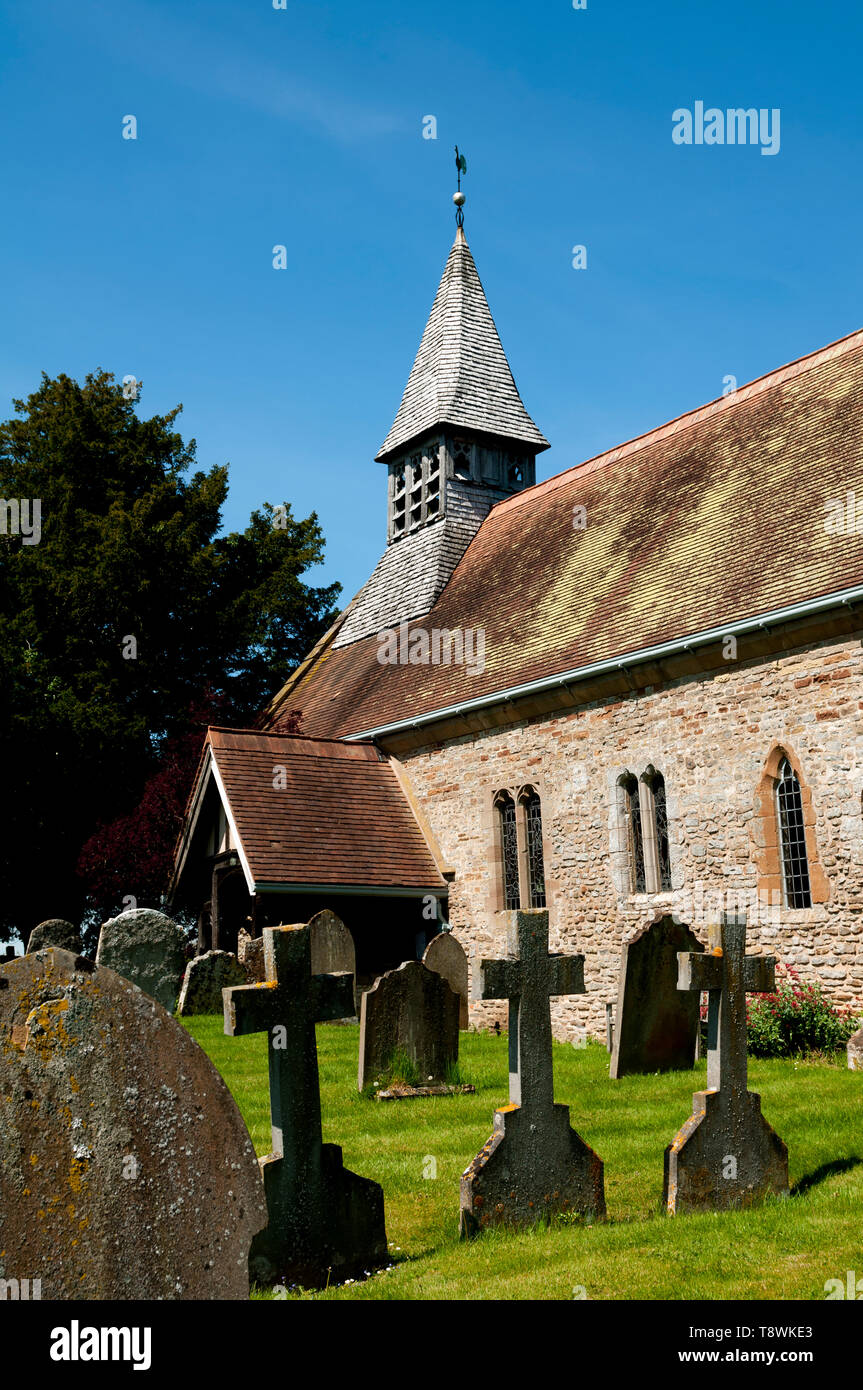 All Saints Church, Preston Bagot, Warwickshire, England, UK Stock Photo