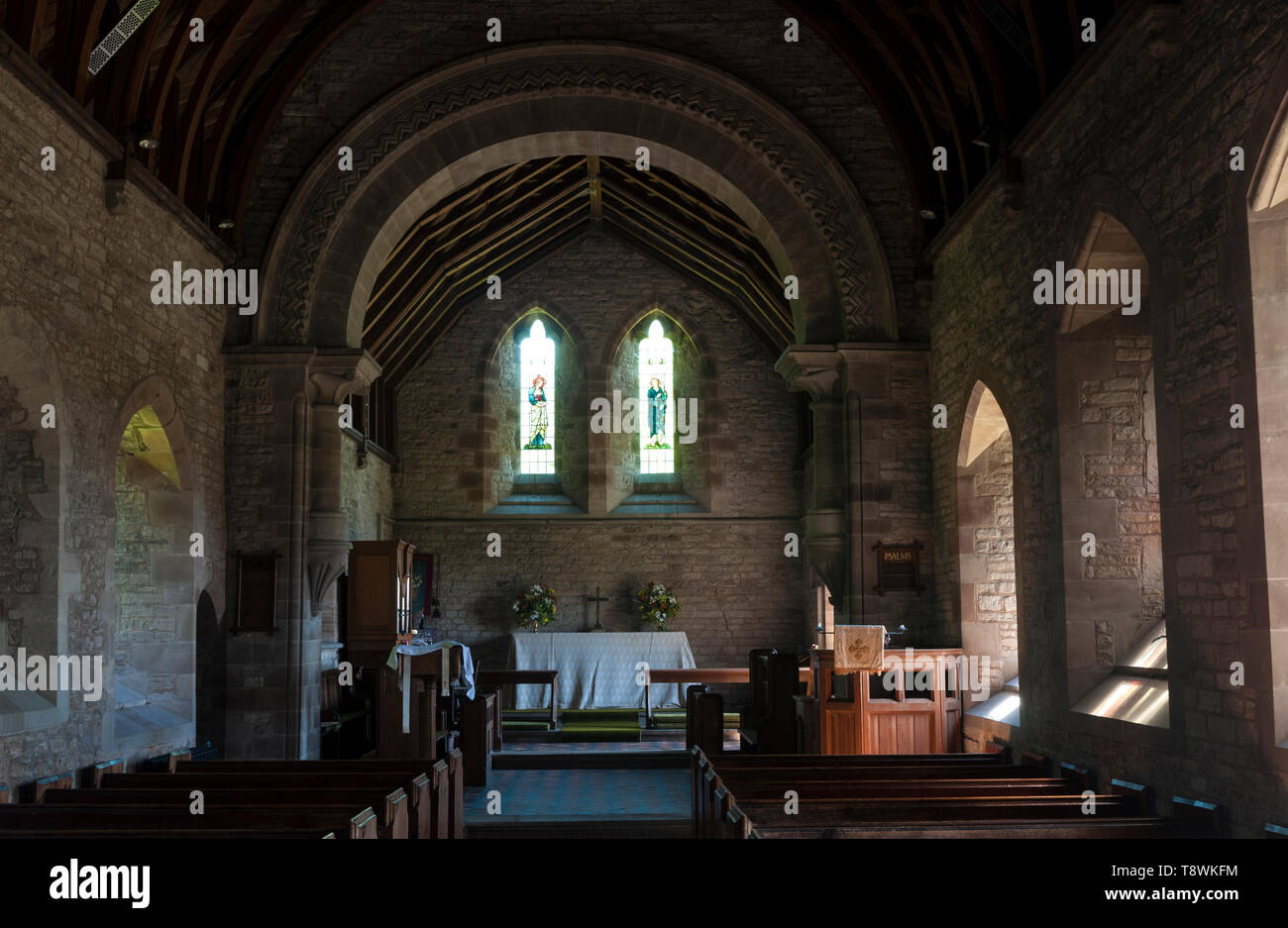 All Saints Church, Preston Bagot, Warwickshire, England, UK Stock Photo