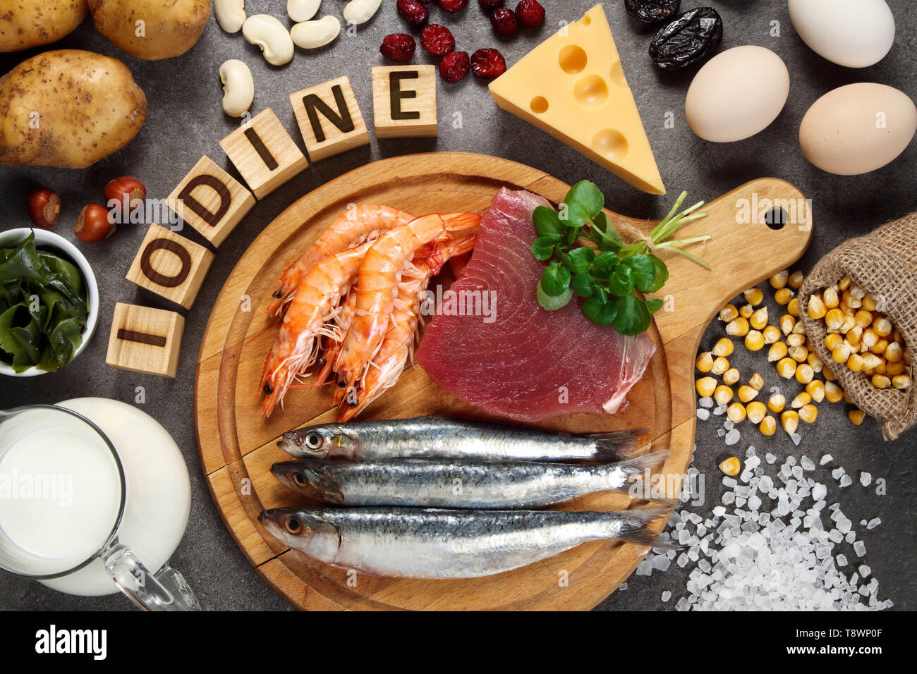 seafood rich in iodine