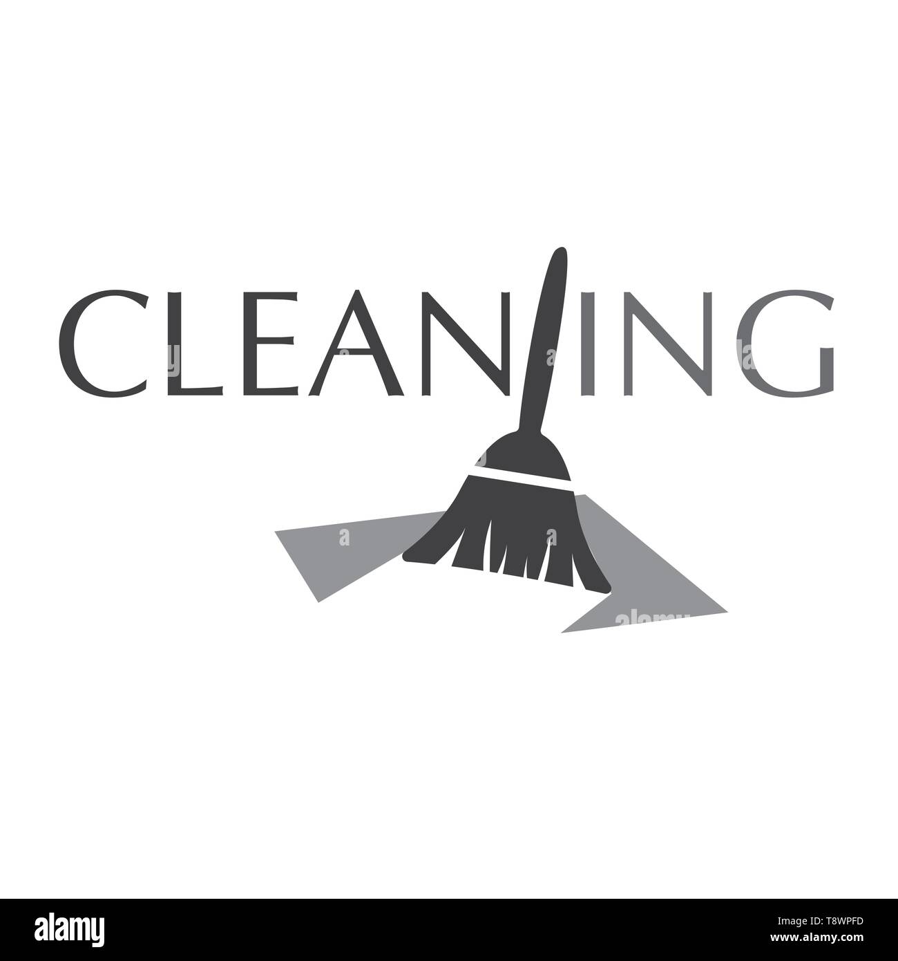vector logo of cleaning service Stock Vector Image & Art Alamy