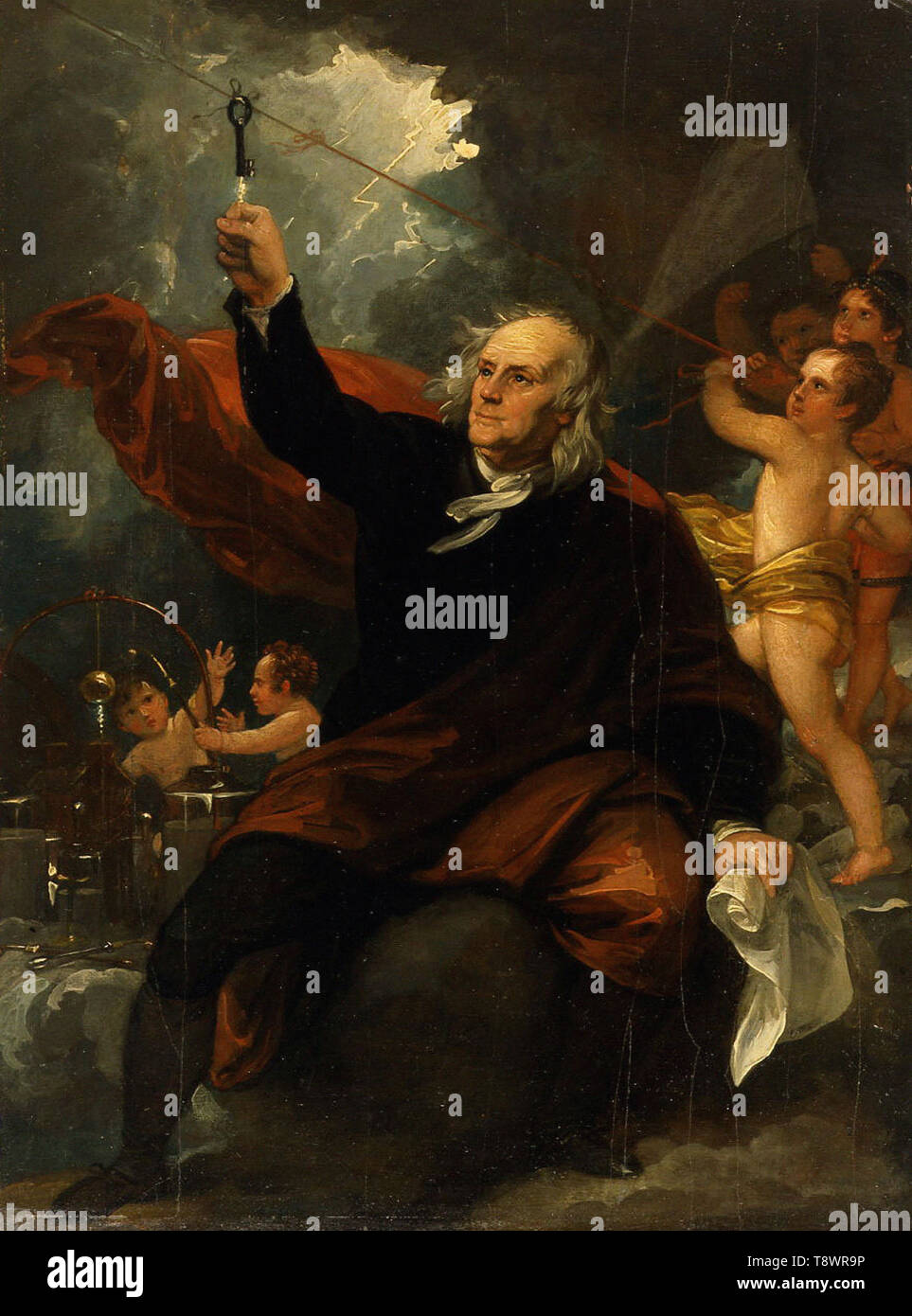 Benjamin franklin electricity hi-res stock photography and images - Alamy