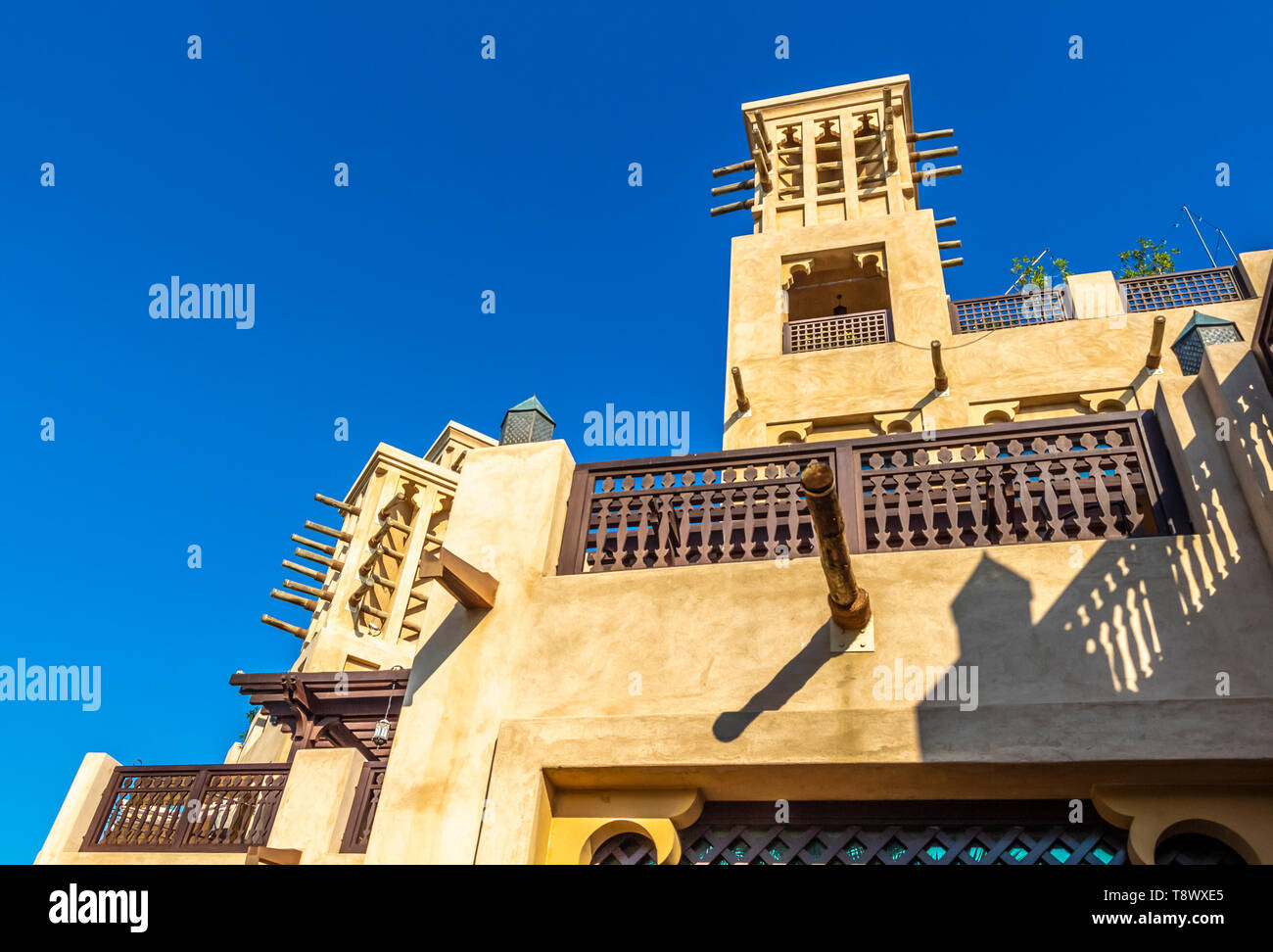Architecture of buildings in the Arab style Stock Photo - Alamy