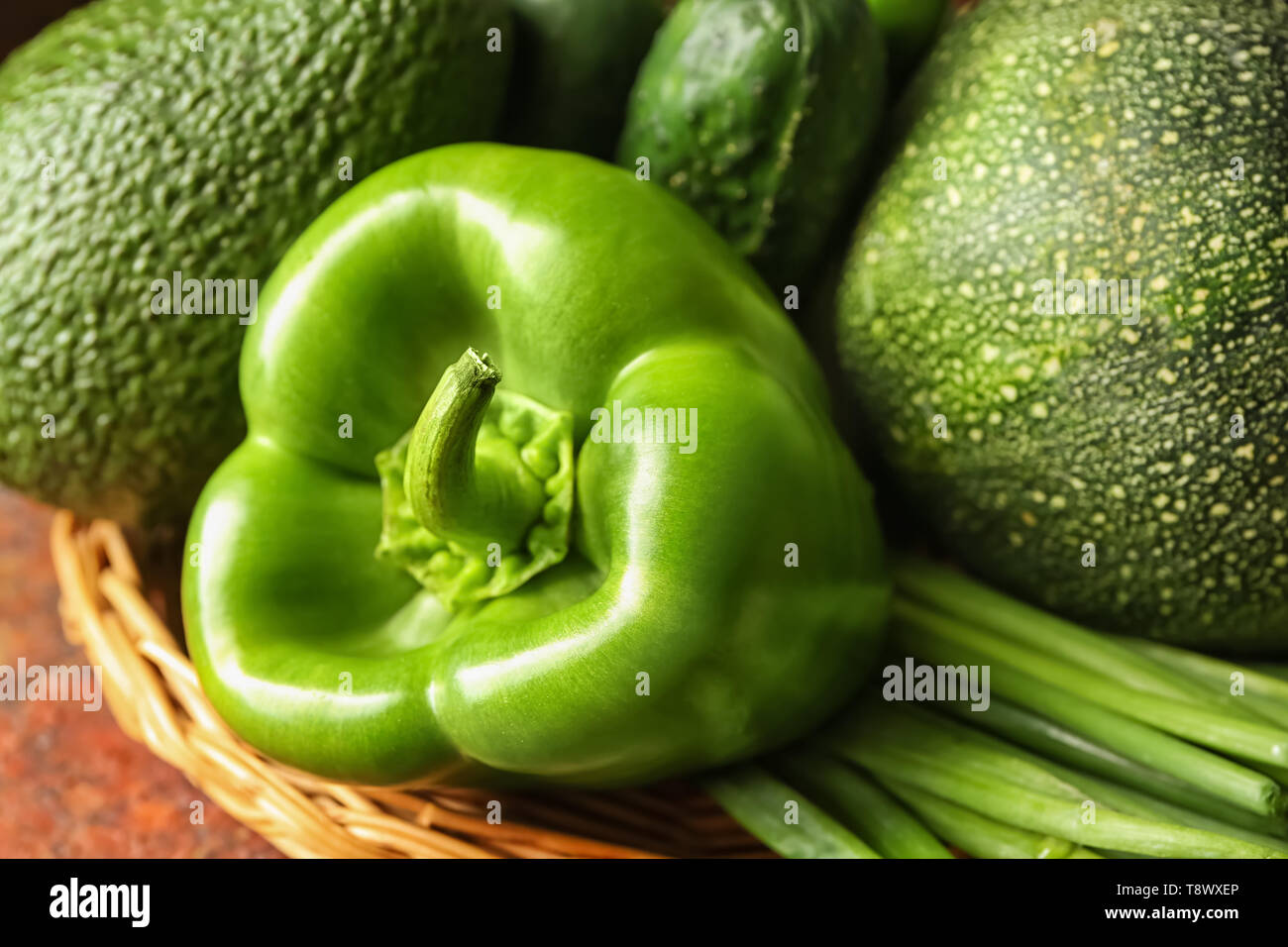 Various fresh vegetables, closeup Stock Photo - Alamy