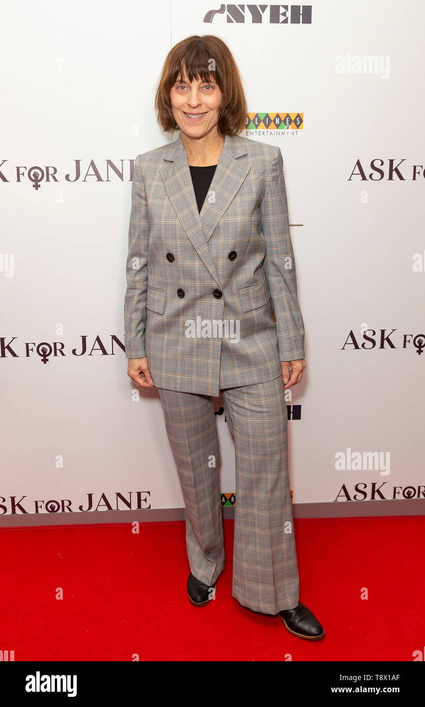 New York, United States. 14th May, 2019. Caren Spruch attends premiere of Ask For Jane movie at Village East Theater Credit: Lev Radin/Pacific Press/Alamy Live News Stock Photo