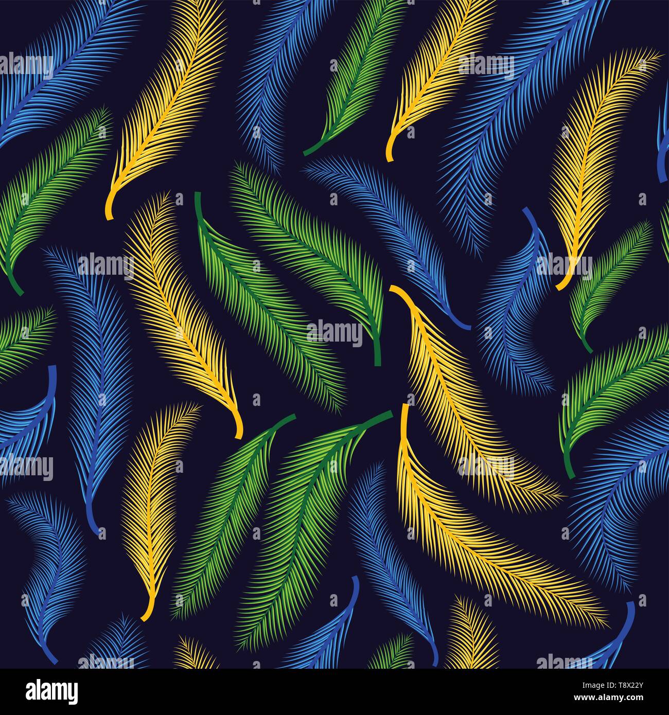 seamless-pattern-carnival-background-on-the-dark-blue-stock-vector