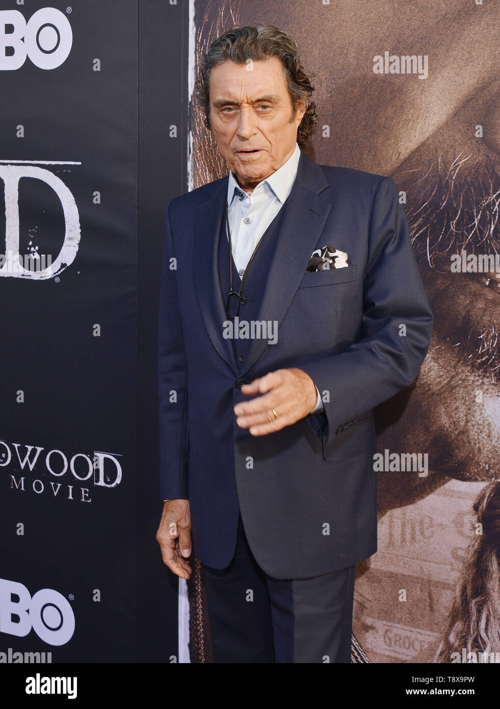 Los Angeles, USA. 14th May, 2019. Ian McShane 050 attends the LA Premiere Of HBO's 'Deadwood' at The Cinerama Dome on May 14, 2019 in Los Angeles, California Credit: Tsuni/USA/Alamy Live News Stock Photo