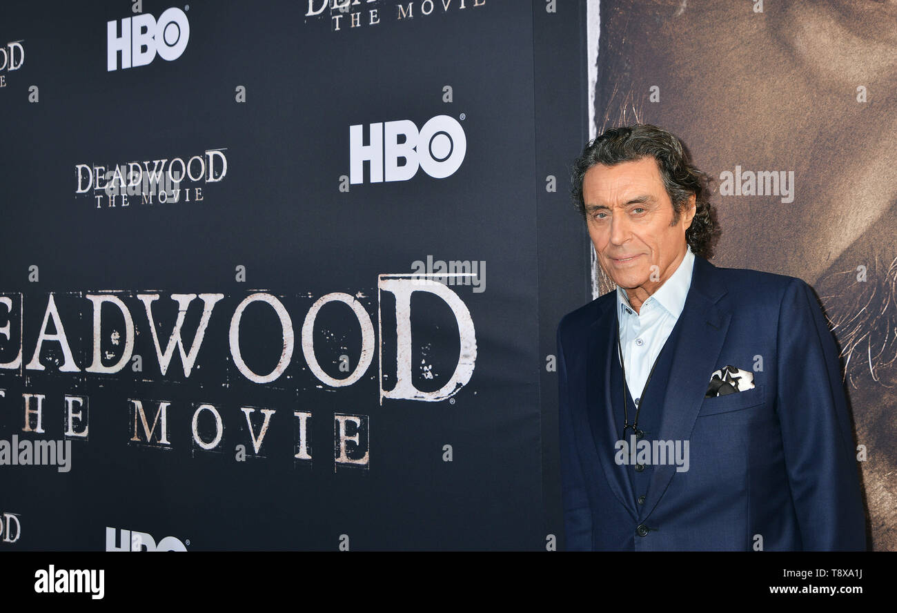 Los Angeles, USA. 14th May, 2019. Ian McShane 051 attends the LA Premiere Of HBO's 'Deadwood' at The Cinerama Dome on May 14, 2019 in Los Angeles, California Credit: Tsuni/USA/Alamy Live News Stock Photo