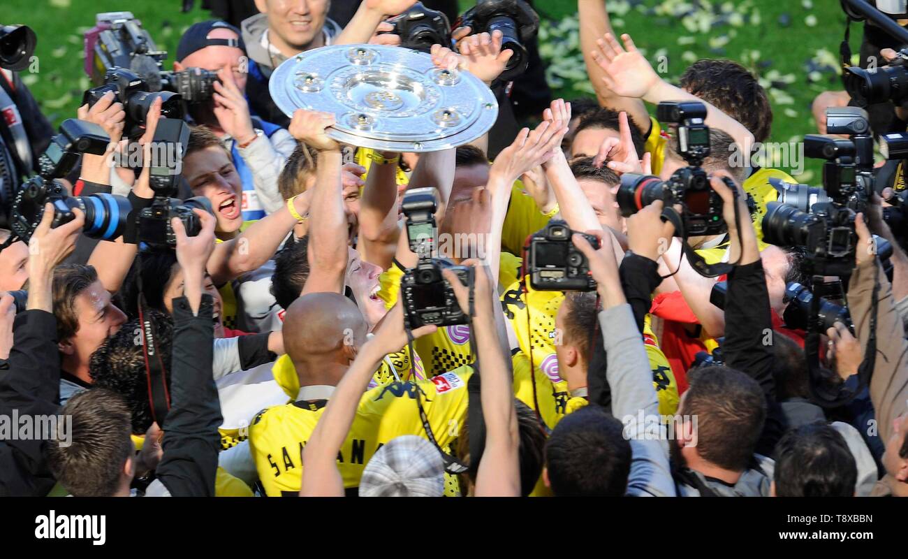 Dortmund Deutschland 14th May 2011 Soccer Football 14 05 2011 1 Bundesliga Season 2010 2011 Bvb Borussia