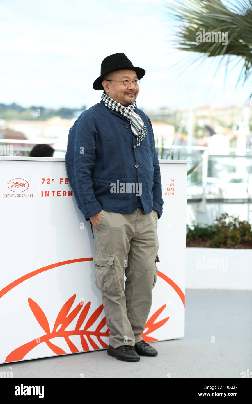 Cannes, France. 15th May, 2019. CANNES, FRANCE - MAY 15: Rithy Panh attends the 'Camera d'or' jury photocall during the 72nd Cannes Film Festival ( Credit: Mickael Chavet/Alamy Live News Stock Photo