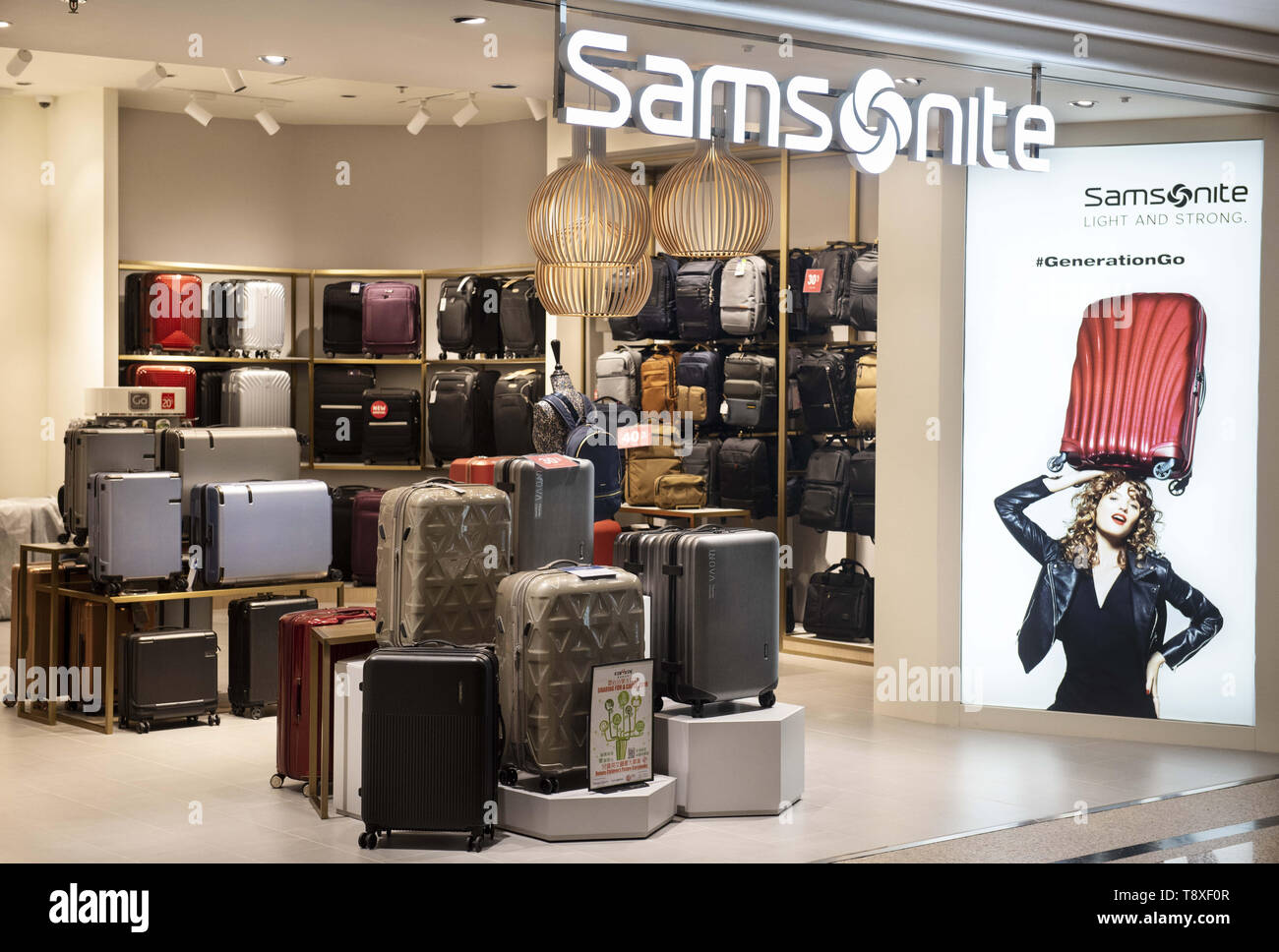 May 8, 2019 Hong Kong American luggage manufacturer and retailer