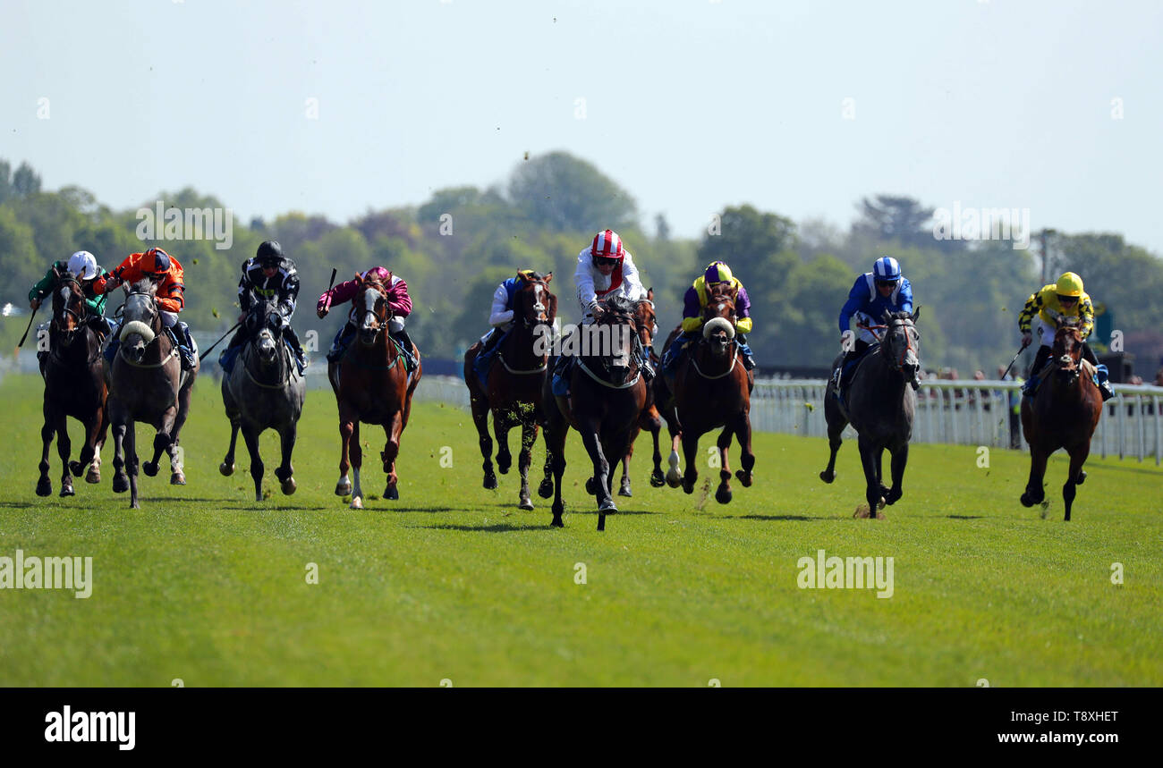 INVINCIBLE ARMY, RIDDEN BY P.J MCDONALD  THE DUKE OF YORK CLIPPER LOGISTICS  DANTE FESTIVAL 2019, YORK RACECOURSE  YORK RACECOURSE, YORK, ENGLAND  15 May 2019  DIC9067     DANTE FESTIVAL 2019, YORK RACECOURSE, ENGLAND, Stock Photo