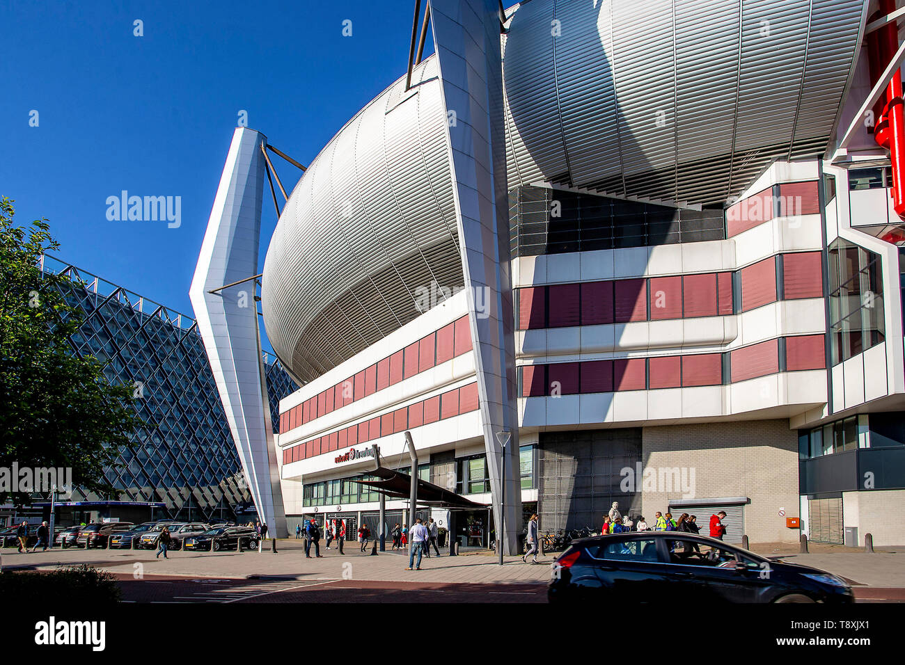 EINDHOVEN, 15-05-2019, Philips Stadion, Dutch Eredivisie season 2018/2019. Stadium exterior overview before the game PSV - Heracles . Stock Photo