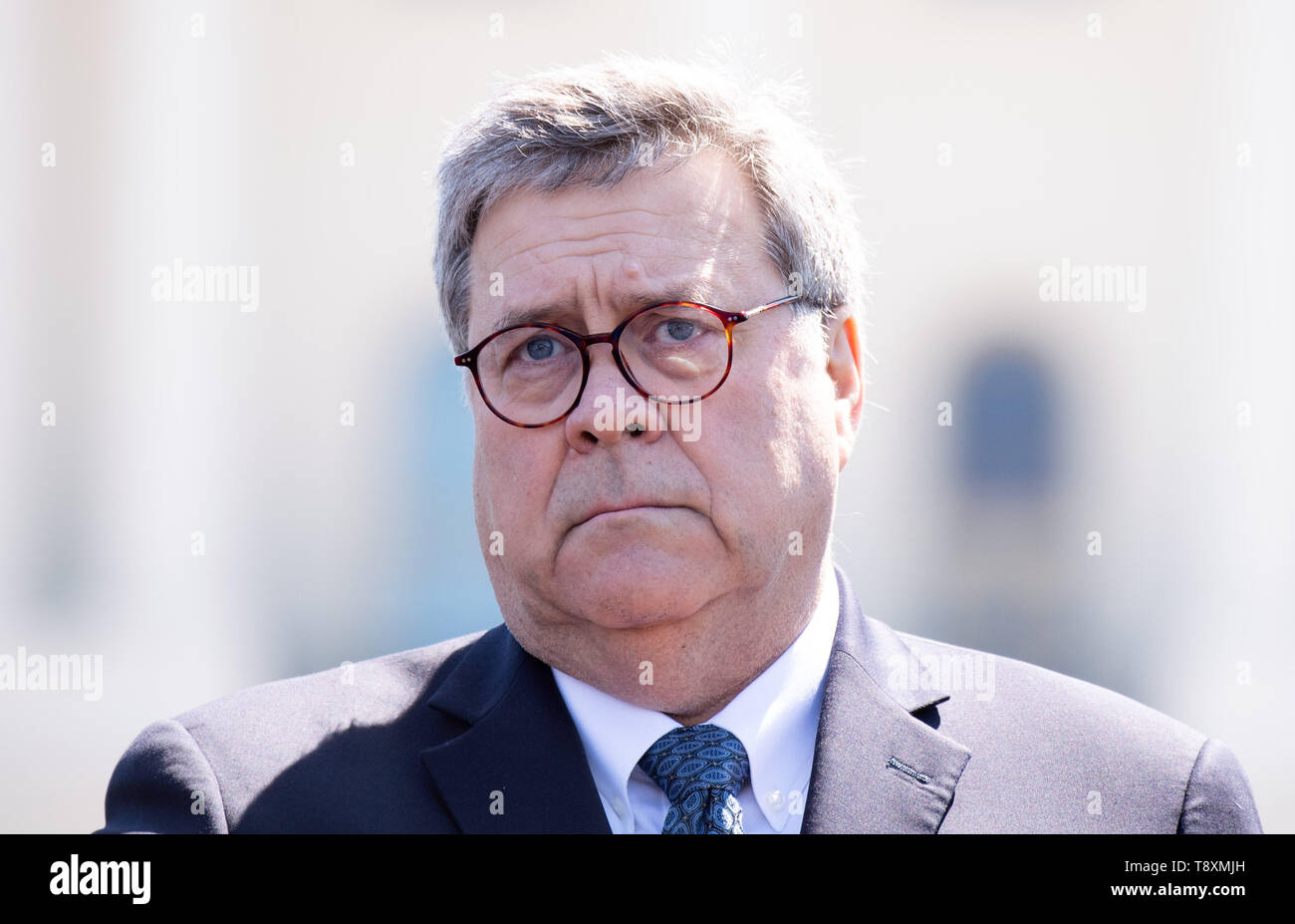 United States Attorney General William P. Barr attends the 38th annual National Peace Officers' Memorial Service, at the U.S. Capitol in Washington, DC on May 15, 2019. Credit: Kevin Dietsch/Pool via CNP /MediaPunch Stock Photo