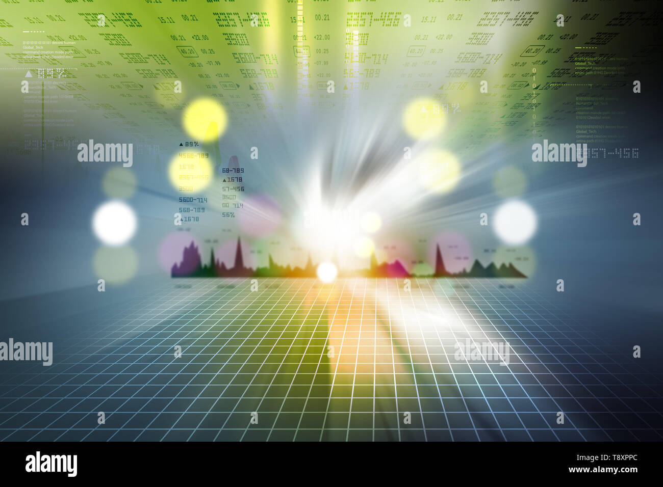 Graph showing decline share hi-res stock photography and images - Alamy