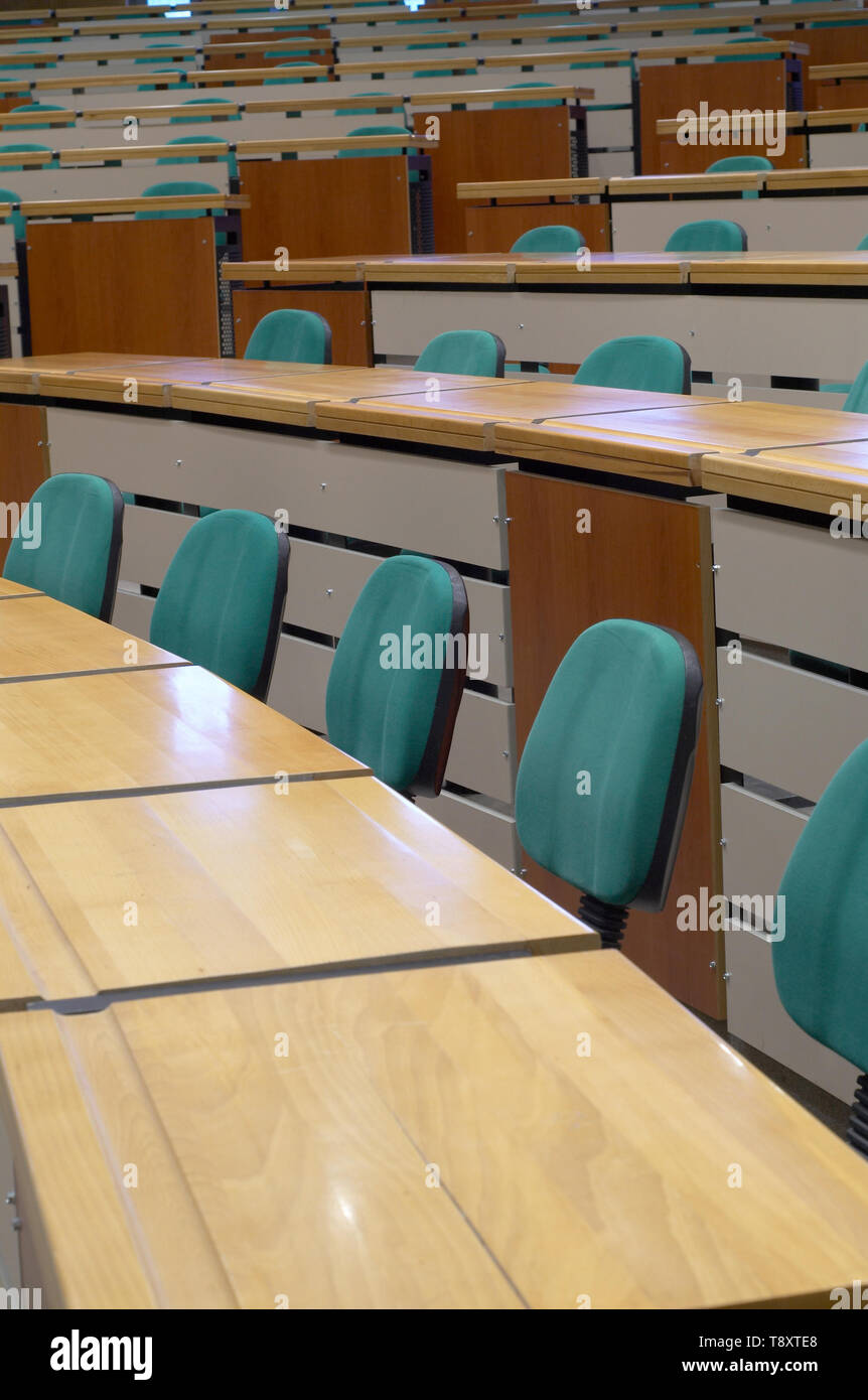 lecture room Stock Photo