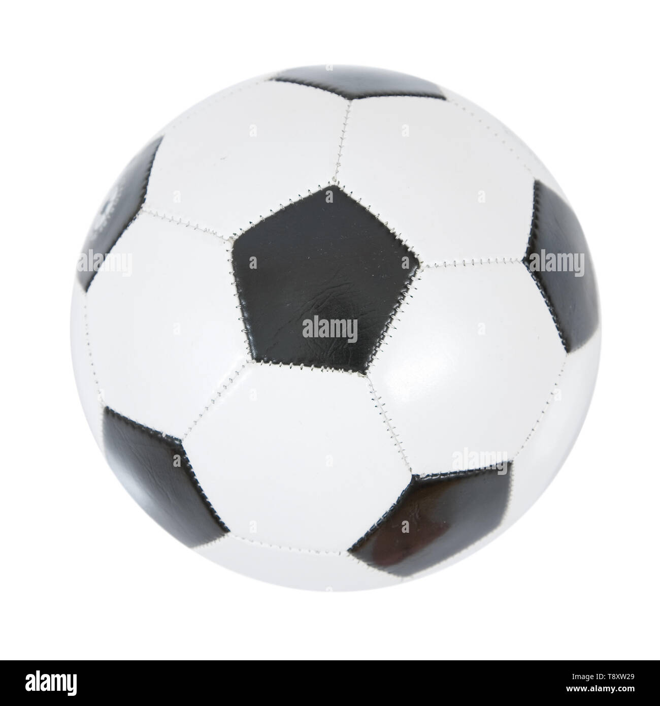 soccer ball on white background Stock Photo Alamy
