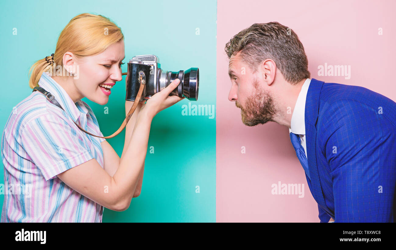 Paparazzi using flash photography hi-res stock photography and images ...