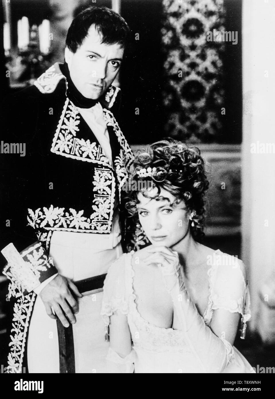 jacqueline bisset, armand assante, napoleon and josephine: a love story, 1987 Stock Photo