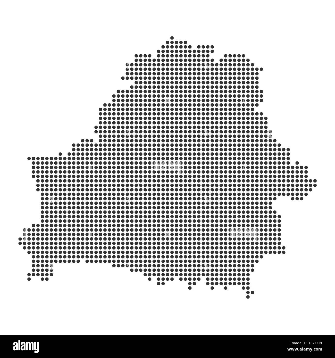 Map with dot - Belarus . Template for your design Stock Vector Image ...