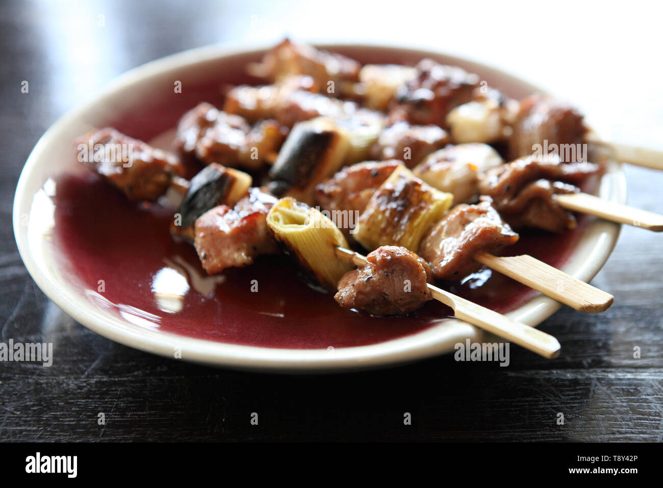 Grilled pork japanese style Stock Photo Alamy