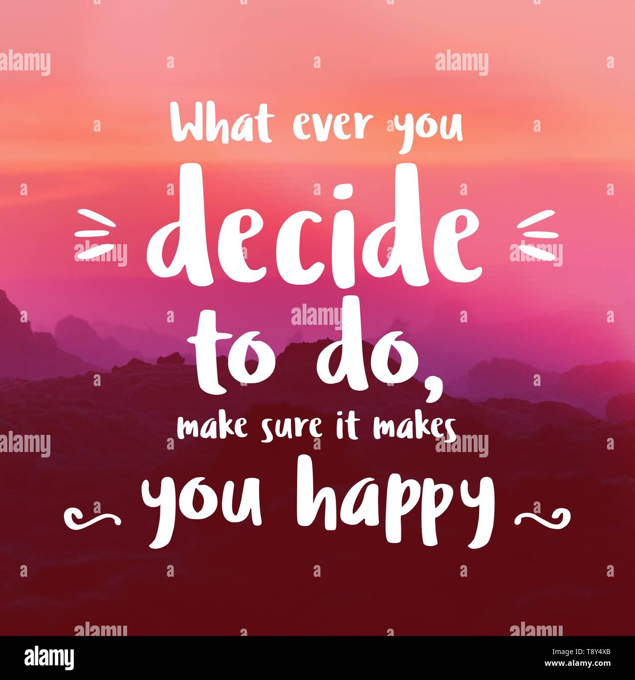 Motivational quotes for life Stock Photo - Alamy