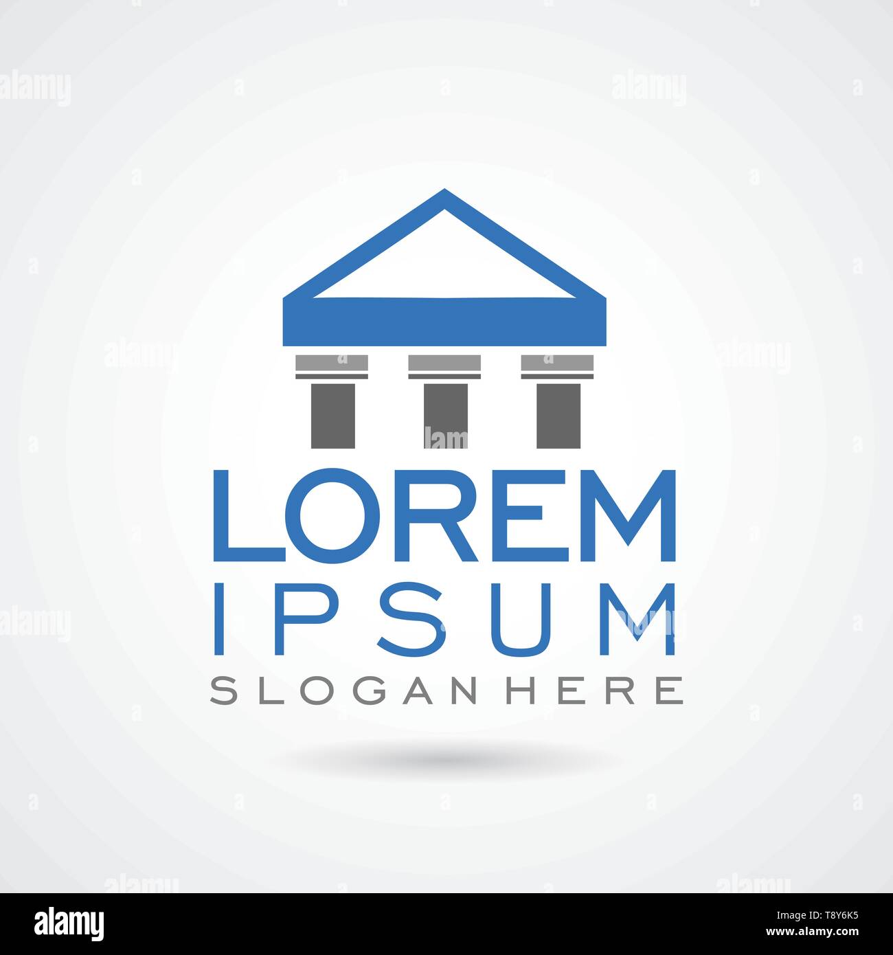 Law Firm Logo Template. Logo template vector Stock Vector