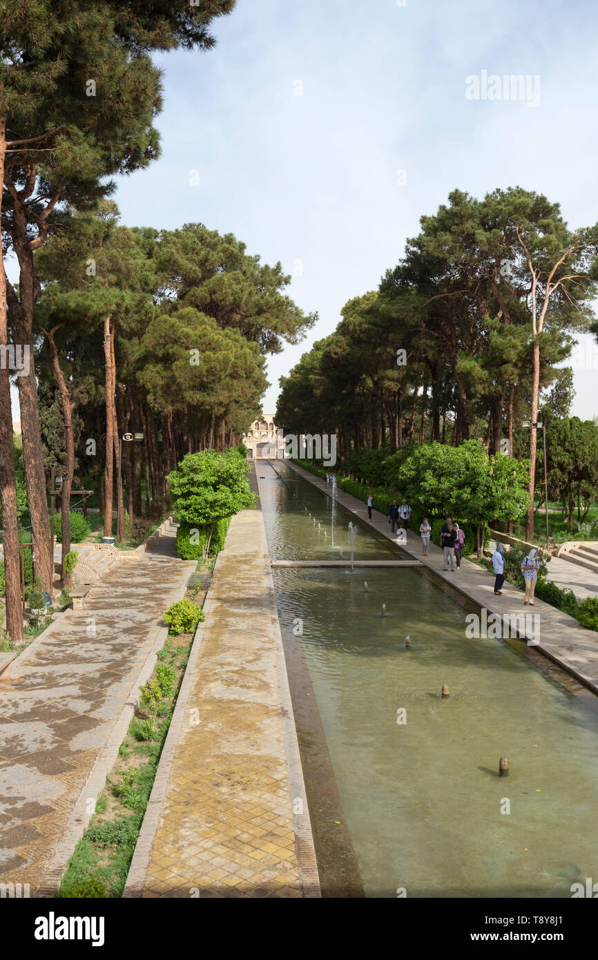 Bagh-e Dolat Abad historic building, Yazd, Iran Stock Photo - Alamy