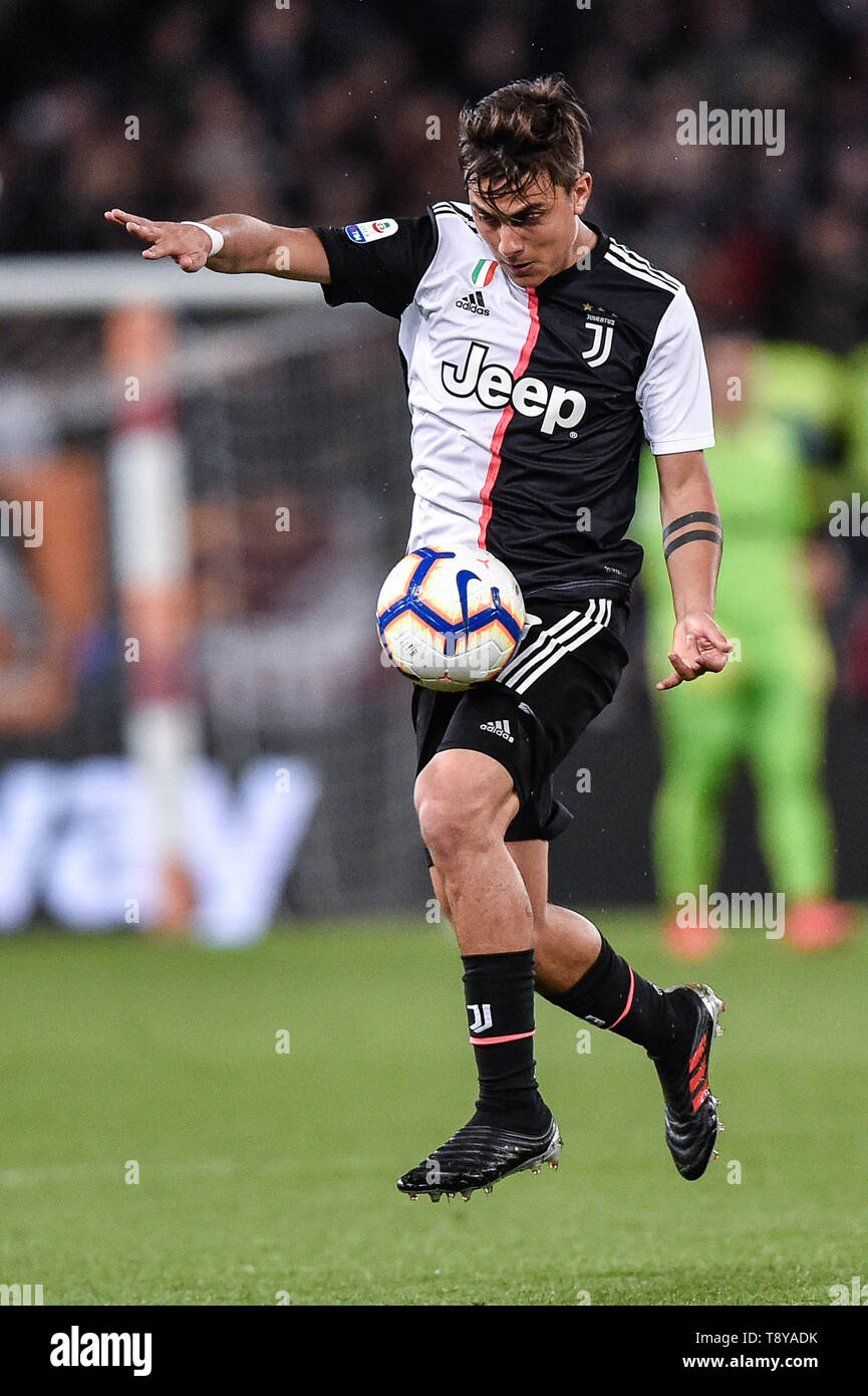 Paulo Dybala of Juventus during the Serie A match between Roma and Juventus  at Stadio Olimpico, Rome, Italy on 12 May 2019 Stock Photo - Alamy