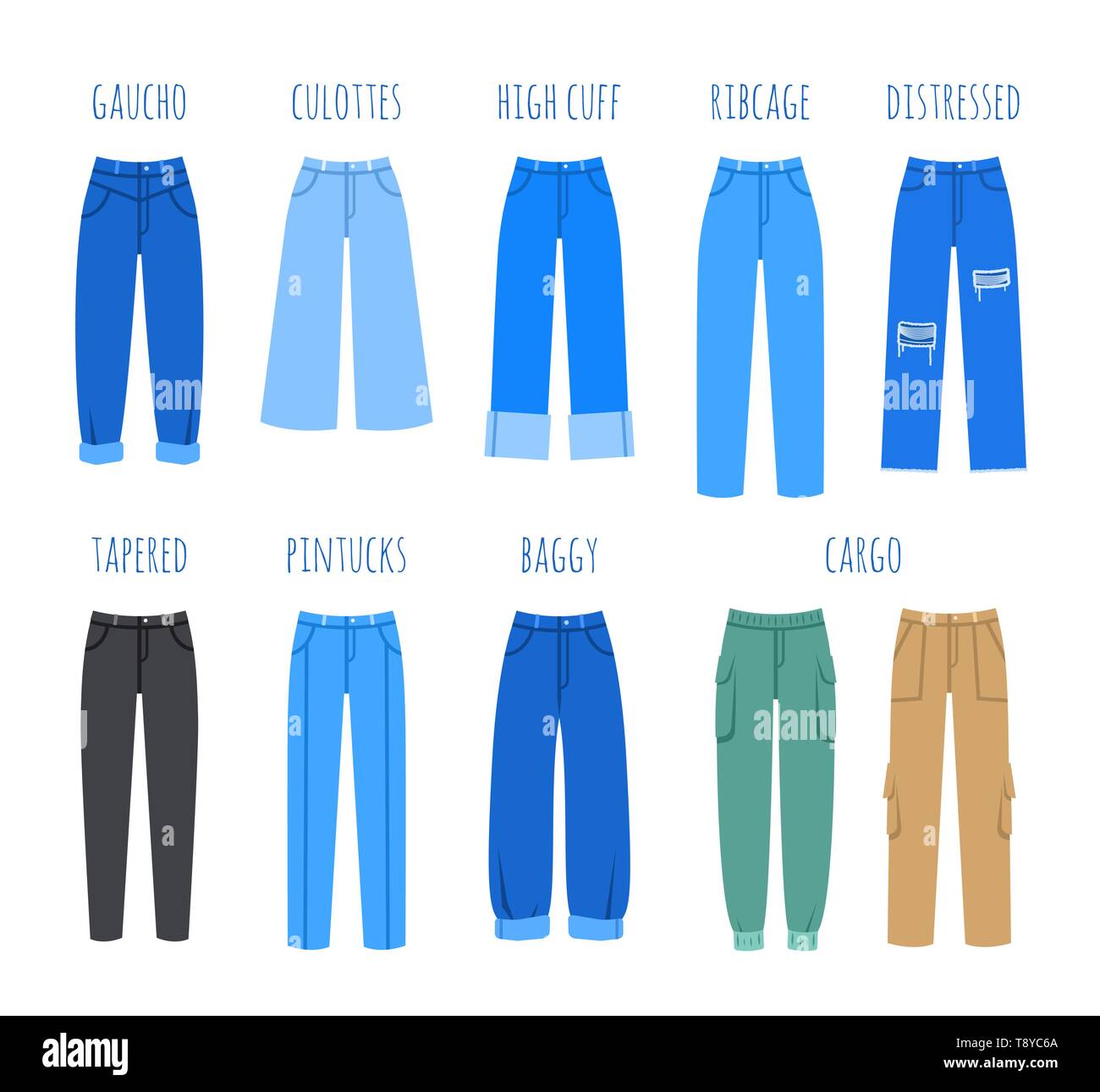 Different Types of Pants in Fashion  The Creative Curator