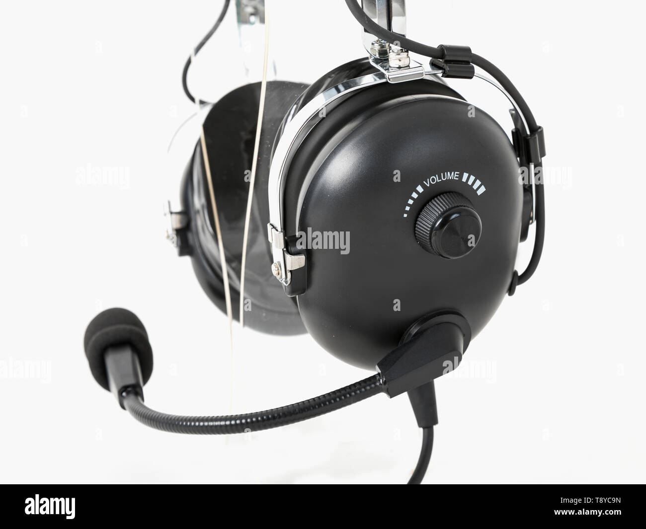 Pilot headphones hires stock photography and images Alamy