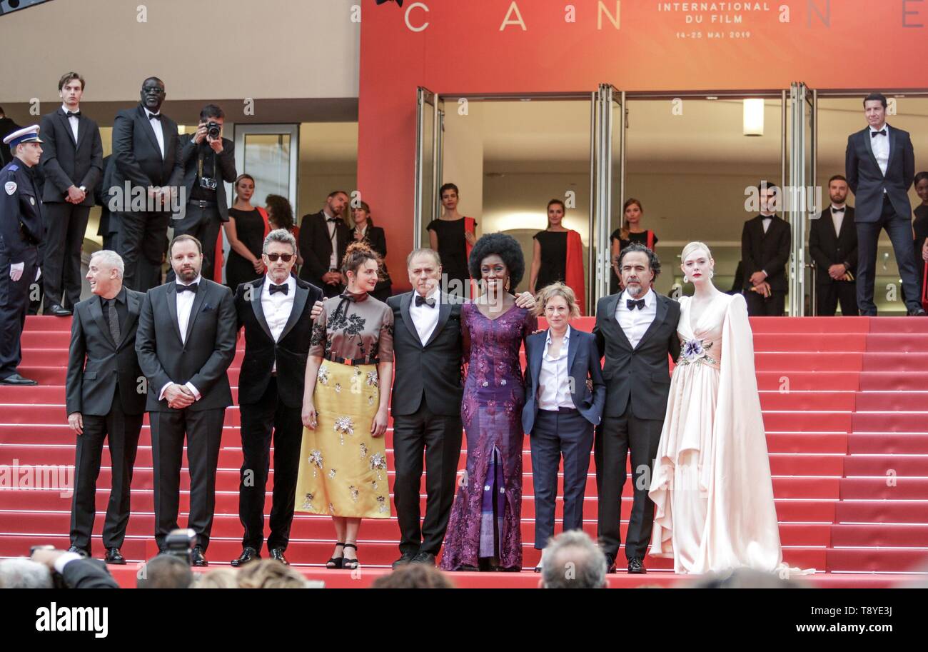 THE JURY  CANNES JURY 2019  'THE DEAD DON'T DIE' PREMIERE AND OPENING CEREMONY, 72ND CANNES FILM FESTIVAL  CANNES, , FRANCE  14 May 2019  DJC8938 Stock Photo