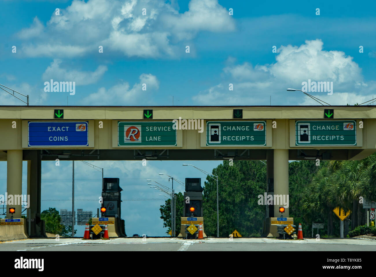 Toll booth usa hi-res stock photography and images - Alamy