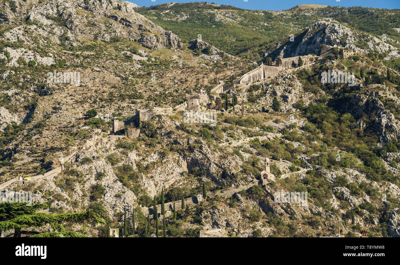 The fortifications of Kotor (Italian: Cattaro) are an integrated ...