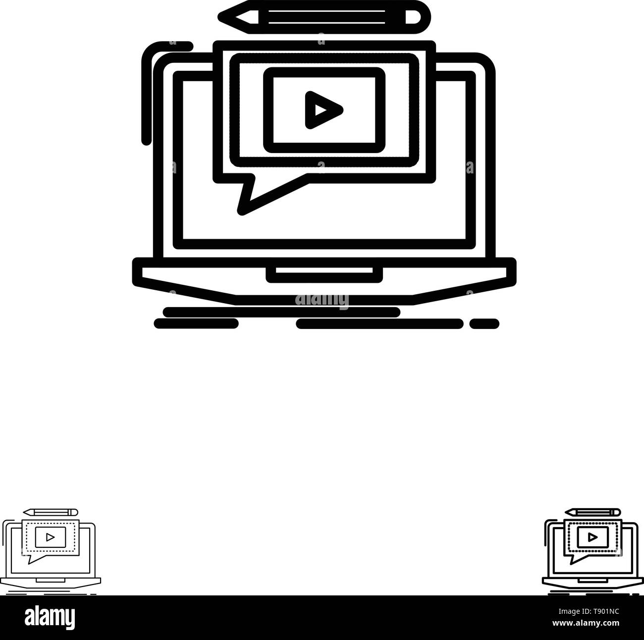 Tutorial and video Black and White Stock Photos & Images - Alamy