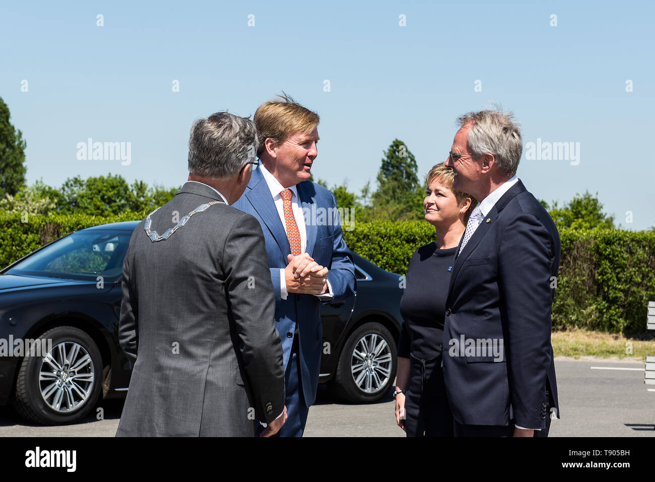 Official Opening Of The Krammer Windpark In Bruinisse In The South Of The Netherlands With The Presence Of His Majesty King Willem Alexander Claus George Ferdinand Stock Photo Alamy