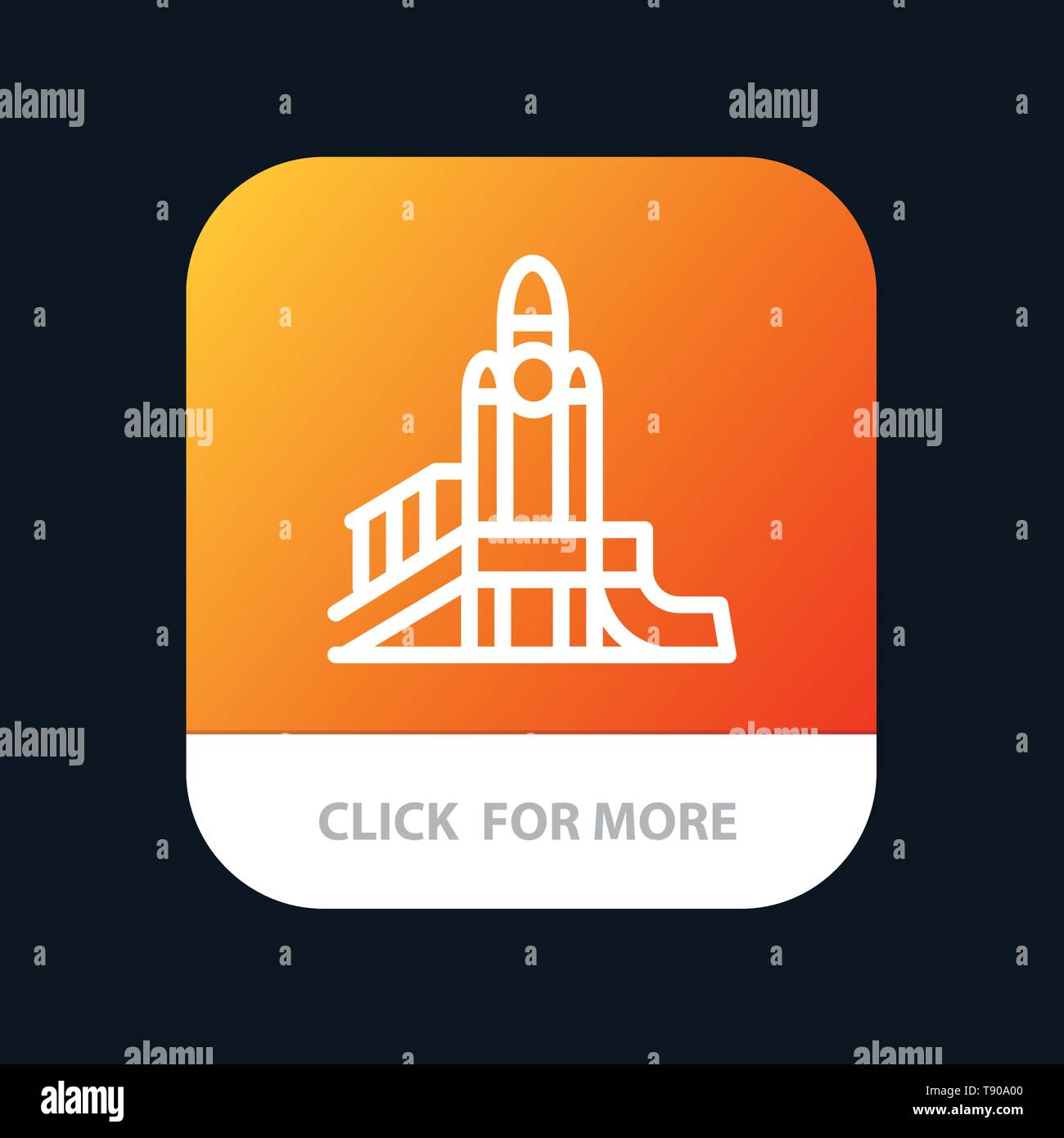 Bomb, Games, Nuclear, Playground, Political Mobile App Button. Android